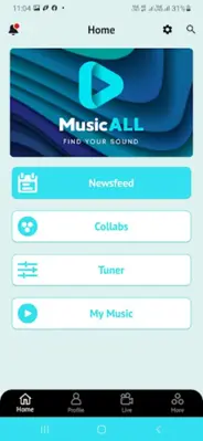 MusicALL Live android App screenshot 2